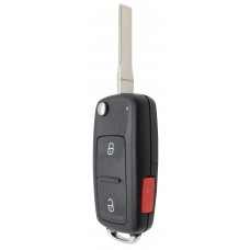 CARCASA SEAT Ibiza mod. 10 - 15 con llave abatible 3 botones para control de alarma