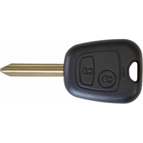 Carcasa llave Peugeot Partner, dos botones