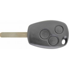 CARCASA RENAULT  3 botones con llave Tipo Regata para control de alarma