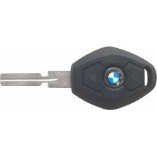 CARCASA BMW Serie 3 y 5 mod. 99-01  3 botones 4 facetas con llave para control de alarma 