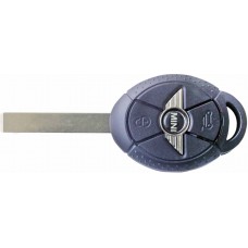 CARCASA MINI COOPER  3 botones con llave para control de alarma