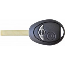 CARCASA MINI COOPER  2 boton con llave Regata para control de alarma 