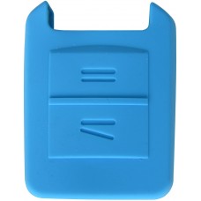 FUNDA DE SILICON PARA CONTROL CHEVROLET Astra 2 Botones Color Azul