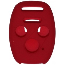 FUNDA DE SILICON PARA CONTROL HONDA 4 botones Color Rojo