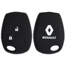 FUNDA DE SILICON PARA CONTROL Renault 2 botones color Negro