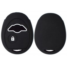 FUNDA DE SILICON PARA CONTROL Mini Cooper 2 botones color Negro