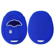 FUNDA DE SILICON PARA CONTROL Mini Cooper 2 botones color Azul