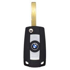 CARCASA BMW con llave abatible para control de alarma 3 botones