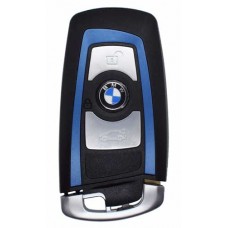 CARCASA BMW serie 5-6-7 mod. 13-18 de presencia 3 botones color azul