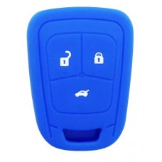 FUNDA DE SILICON PARA CONTROL CHEVROLET Astra 3 botones Color Azul