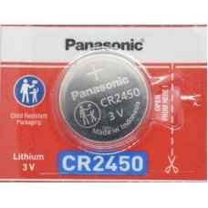 PILA PARA CONTROL de Alarma Panasonic 2450 3V ( 5 pzas )