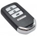 LLAVE CONTROL HONDA Accord-Civic mod. 13-17 de proximidad 4 botones FC. ACJ932HK1210A de 315 Mhz