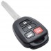 LLAVE TOYOTA Camry mod. 15-17, Corolla 14-19  FC. HYQ12BEL  315 MHZ con control 3 botones con Chip H